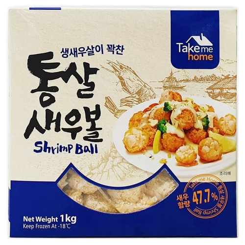 아모제푸드 통살 새우볼 1kg (1개)_이미지
