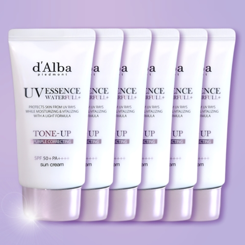 달바 워터풀 톤업 선크림 퍼플 50ml (6개)