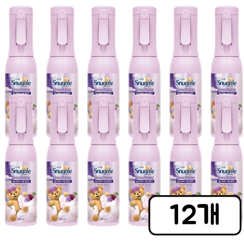 유니레버 스너글 룸스프레이 드림 판타지 200ml (12개)