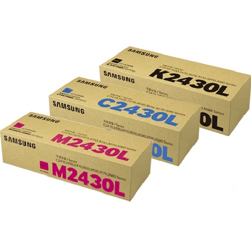 �Ｚ���� ��ǰ CLT-K2430L, CLT-C2430L, CLT-M2430L 3�� ��Ʈ