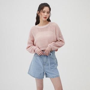 LAP 시스루 크롭 그물 긴팔니트 AQ2KH425이미지입니다. 누르면 해당 게시물로 새창이동합니다.