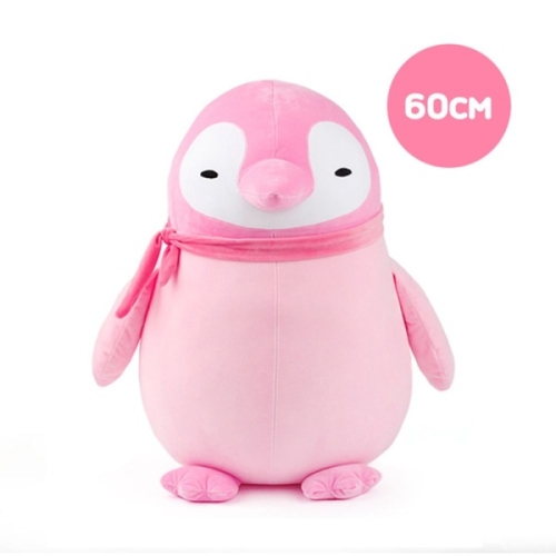  티엘몰 황제 펭귄인형 캐릭터인형 60cm -핑크