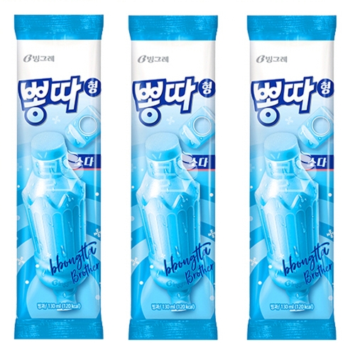 빙그레 뽕따 소다 35개 한박스 아이스크림_이미지