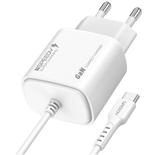 �������ڸ��� SPEEDY PD PPS 25W CŸ�� ��ü�� GaN ������ SPE-PD25WCA