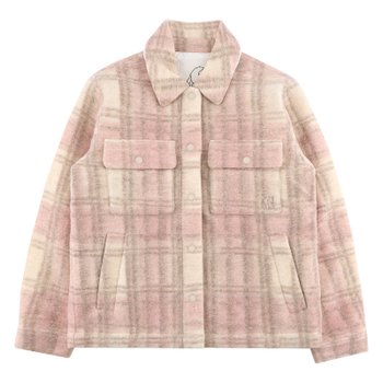  노르디스크 유로 WOOL 체크 패딩 셔츠 OWW25407P1