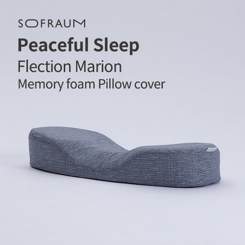 소프라움 피스풀슬립 플렉션 메리언 메모리폼 베개커버 (60x30cm)_이미지