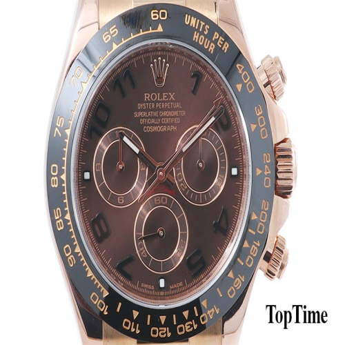  롤렉스 데이토나 핑크골드 세라믹베젤 116515