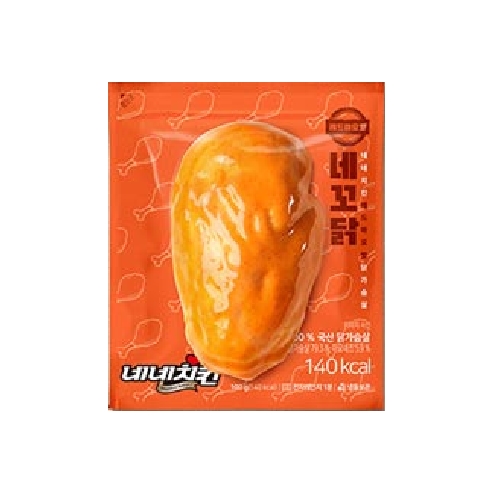허닭프렌즈 네네치킨 네꼬닭 닭가슴살 레드마요맛 100g