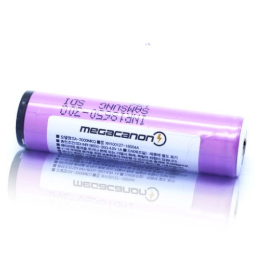 �ް�ĳ�� ��Ƭ�̿� 18650 30Q 3000mAh (��ũ)