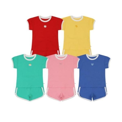 TC01 여름 데일리반소상하 실내외복 PINKGREENREDBLUEYELLOW _ 01T3 S47717067