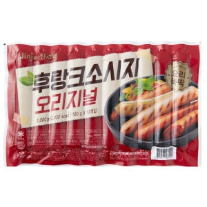 진주햄 진주 후랑크소시지 오리지널 1kg [1개]