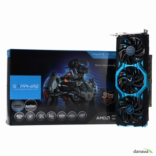 SAPPHIRE 라데온 R9 290 Vapor-X OC D5 4GB Tri-X_이미지