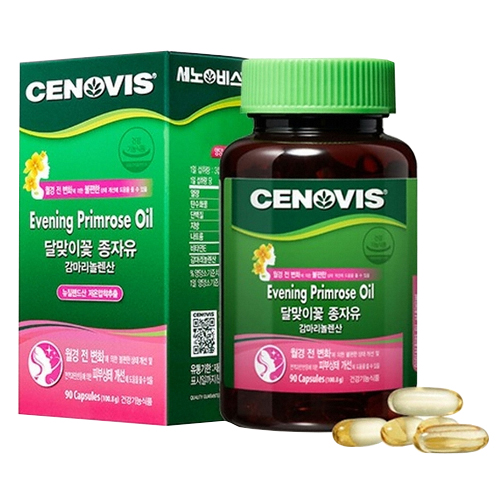 세노비스  달맞이꽃 종자유 감마리놀렌산 90캡슐 (1개)