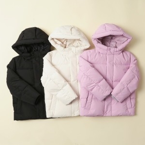 덕다운 후드형 숏점퍼 (PKC4JP3040)