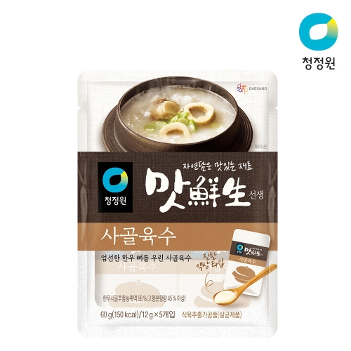 맛선생 사골육수 농축 60g