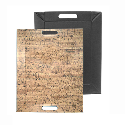 [불명] 프리폼 양면 트레이 식탁매트 중 (코르크)_이미지