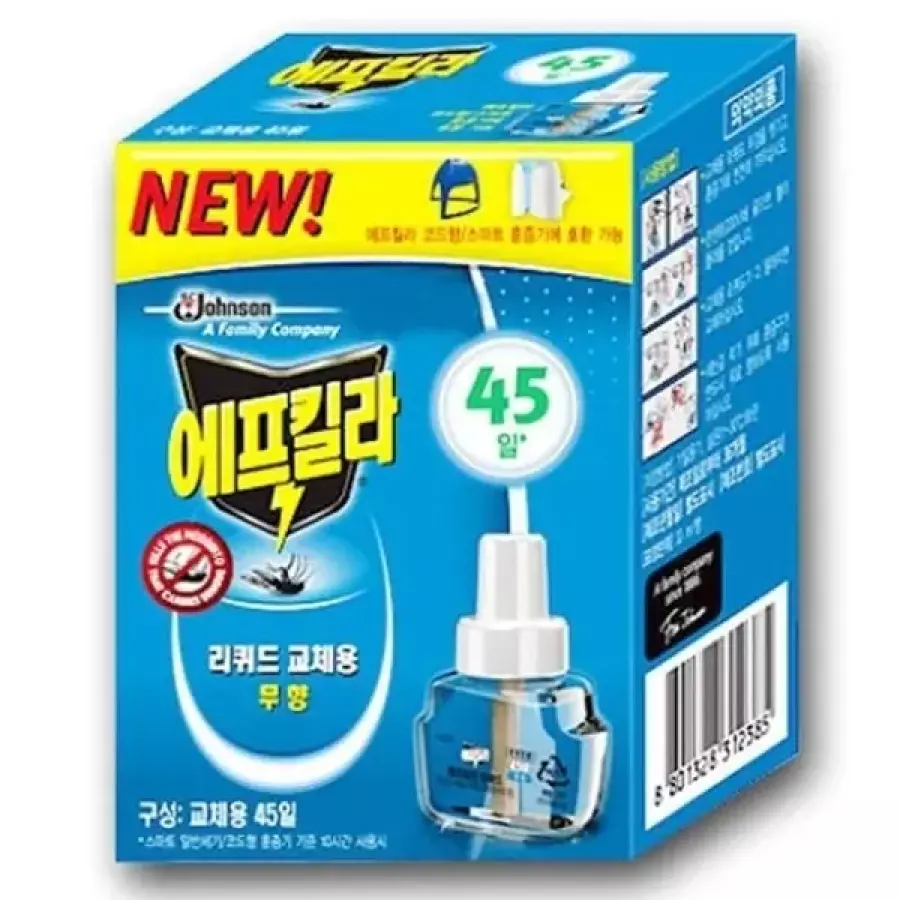 에프킬라 리퀴드 무향 교체용 45일 1개입 (4개)_이미지
