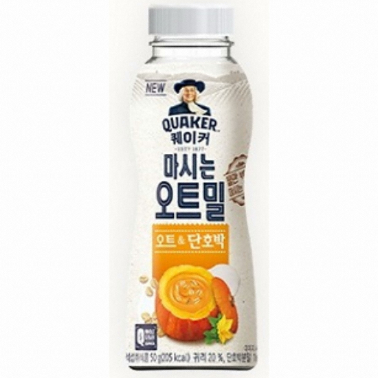 퀘이커 마시는 오트밀 오트&단호박 50g (1개)