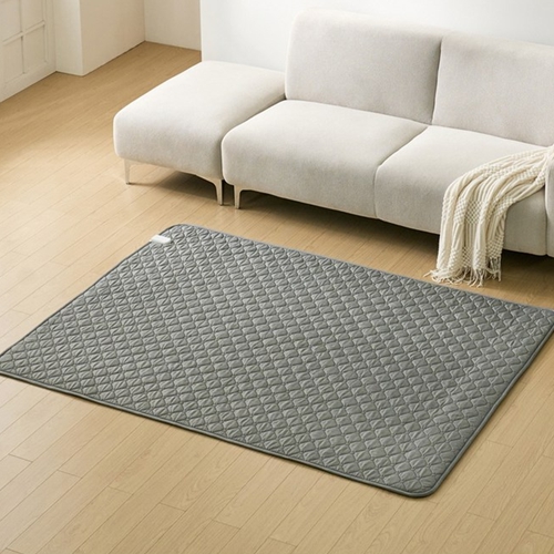 이노크아든 인공지능 그레이 탄소매트 (슈퍼싱글, 110x195cm)_이미지