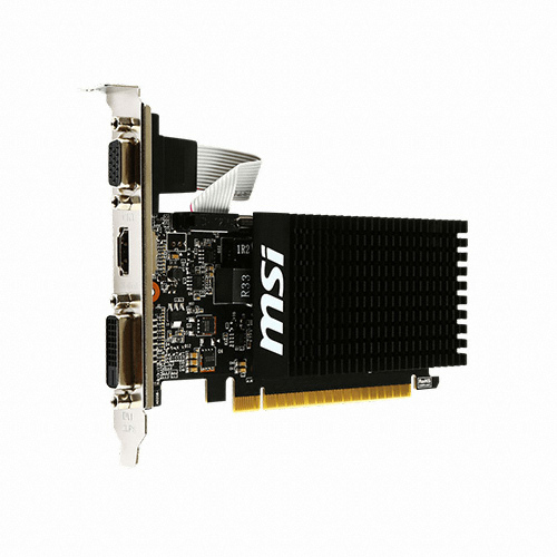 MSI ������ GT710 D3 1GB LP ������