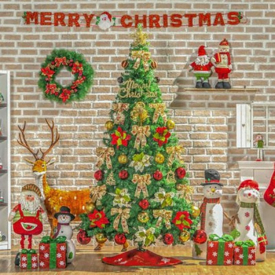 트리 카니발 골드&레드 스카치트리 풀세트 (240cm)_이미지