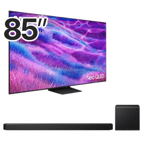 삼성전자 네오QLED KQ85QNF80AFXKR (스탠드+사운드바, HW-Q800F)