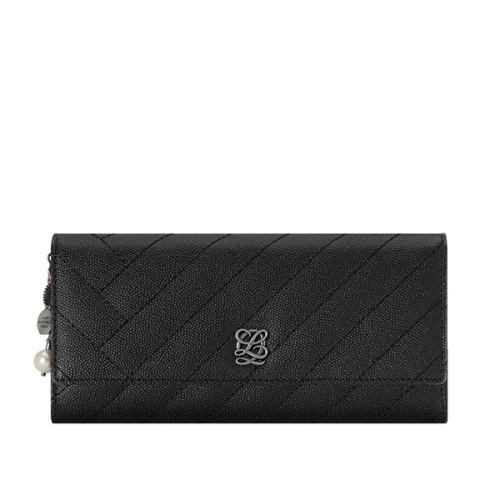 루이까또즈 여성 엘퀼팅 장지갑_SS1QT01BL_이미지