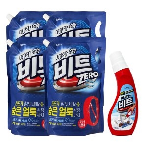  비트 제로 액체세제 일반용 1.55L + 1.55L x2 + 바르는 220ml