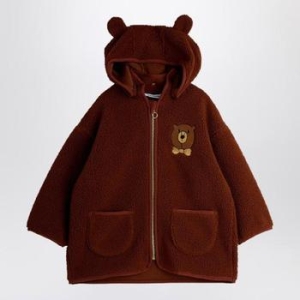 Rodini Bear pile jacket 2571012216PL/XL_MIRO-16_635-80/86 Brown