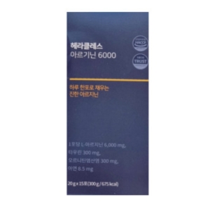 엘파인 헤라클레스 아르기닌 6000 20g 15포이미지입니다. 누르면 해당 게시물로 새창이동합니다.