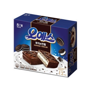 해태 오예스 쿠키앤크림 360g 파이 간식 스낵 과자