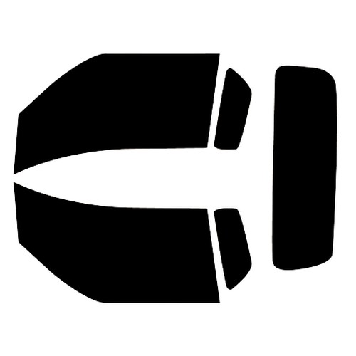 넥스텍 열차단 측후면 썬팅필름 현대 포터2 전용 (15%)_이미지