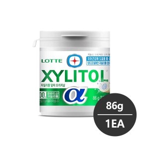 자일리톨 알파 오리지널 86g 용기 x1개