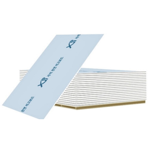 자이천연석고보드 방수 석고보드 9.5T (1장, 90cm x 180cm)