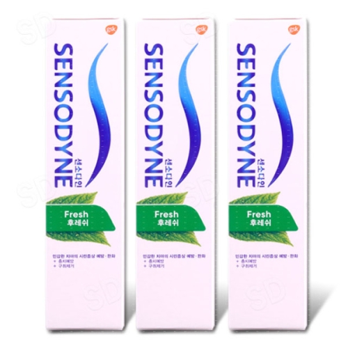 멀티케어 치약 100g x 3개 + 후레쉬 치약 100g x 3개