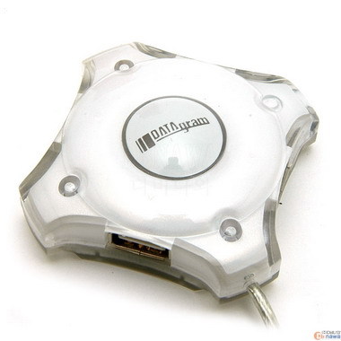 시리어스테크널리지 USB허브 데이타그램 4port DUH-104 (White)_이미지