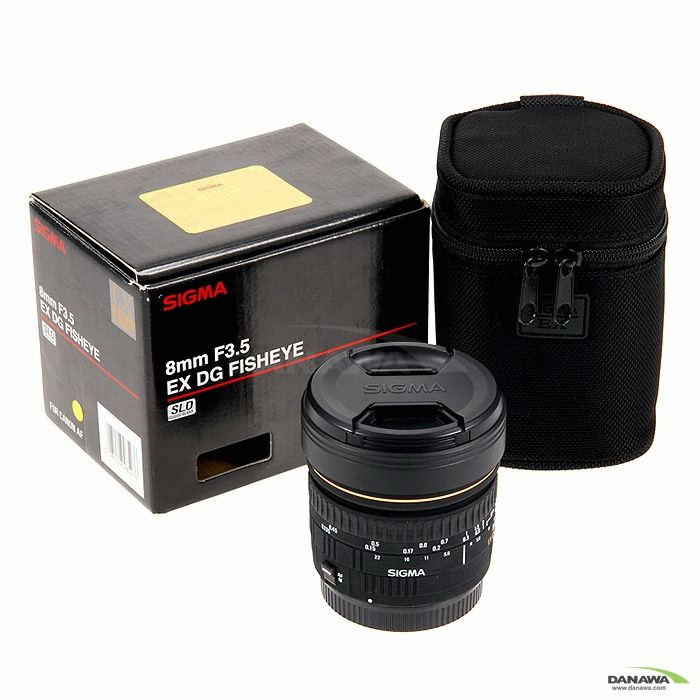 SIGMA 8mm F3.5 EX DG CIRCULAR FISHEYE 캐논 EF용 (정품)_이미지