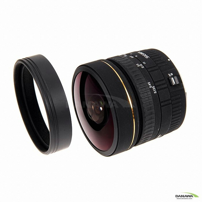 SIGMA 8mm F3.5 EX DG CIRCULAR FISHEYE 캐논 EF용 (정품)_이미지