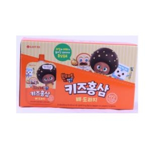  롯데칠성음료 핑크퐁 키즈홍삼 배도라지 10팩 100ml [1개]