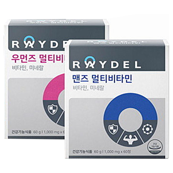 레이델 멀티비타민 60정 2종 (맨즈, 우먼즈) (6개)_이미지