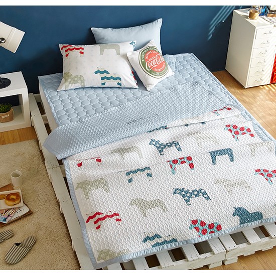 데코원 쁘리엘르 컴바인 순면 누비이불 (싱글 S)