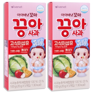 아이배냇 꼬마 끙아젤리 사과 10포_이미지
