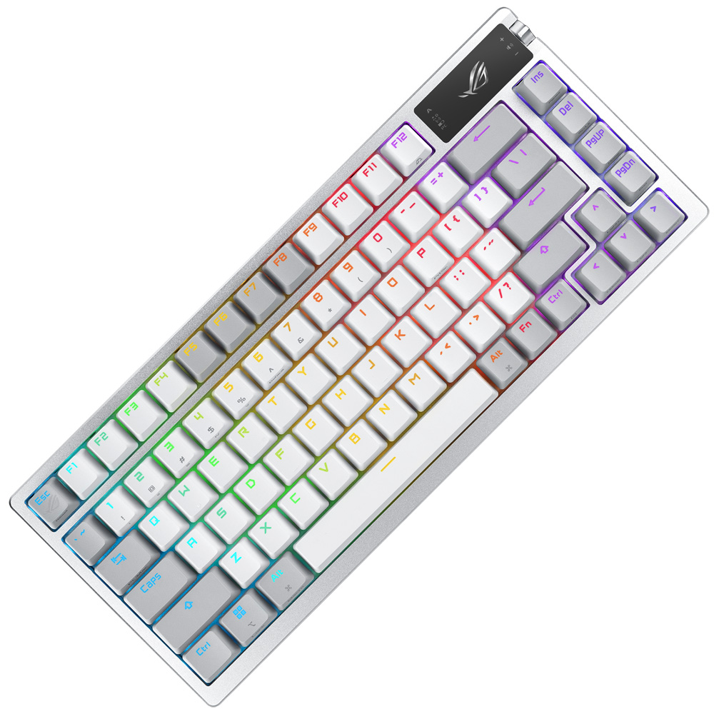 ASUS ROG AZOTH WHITE PBT 유무선 한글 (STORM축)_이미지