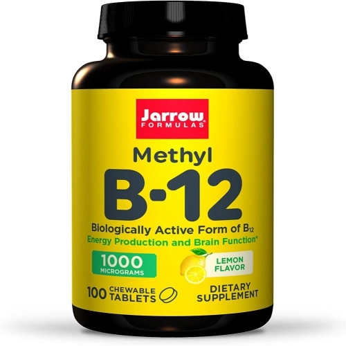 자로우포뮬러스 메틸 B-12 레몬 1000mg 츄어블 100캡슐 (1개)