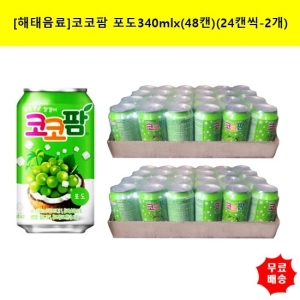해태음료 코코팜 포도 340ml (48개)