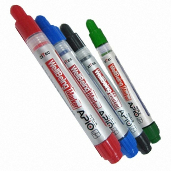 아피오 화이트보드 웰빙 마카펜 (10개)