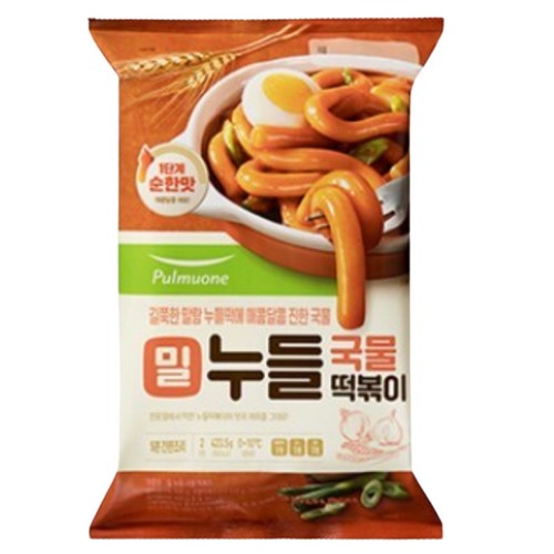 풀무원 밀 누들 국물떡볶이 423.5g (4개)_이미지