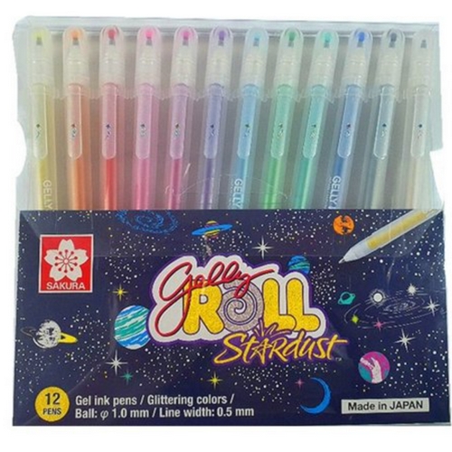 사쿠라 겔리롤 스타더스트 볼펜 세트 (12색)_이미지