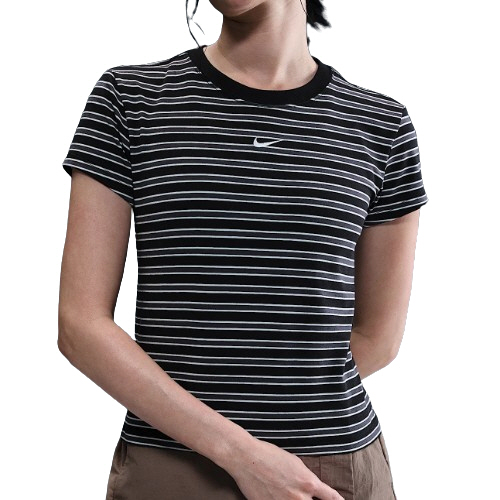 나이키 칠 니트 슬림 스트라이프 티셔츠 HF9525-010 (병행)