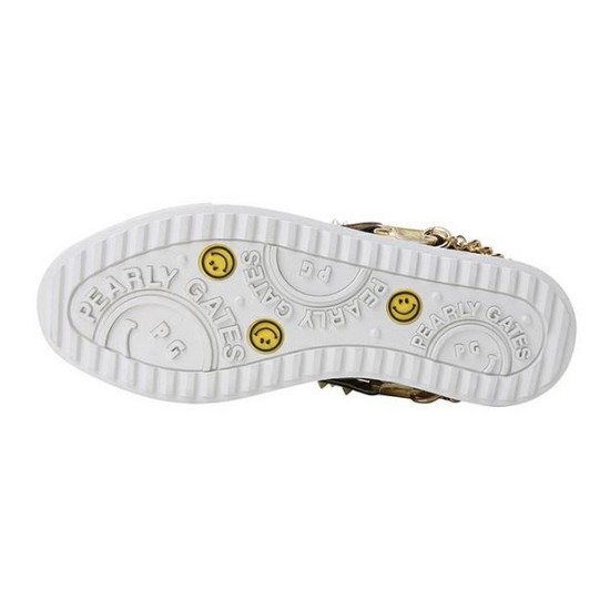 파리게이츠 체인 스터드 골프화 52105SE751B 골드_이미지